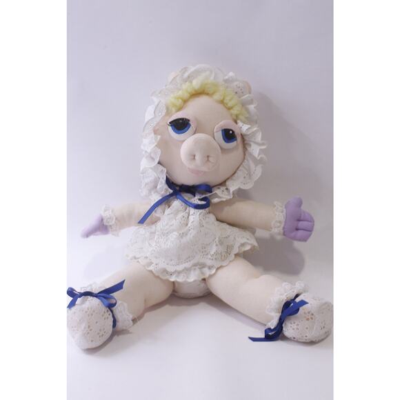 Muppet Babies, Baby Miss Piggy, Plush, 18 inches, Rag Doll - Picture 1 of 4